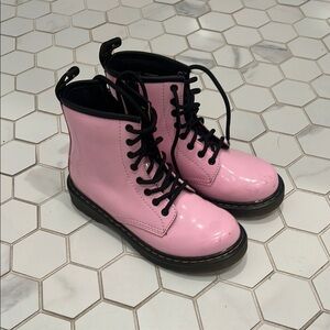 Dr. Martens Kids Pink Boots